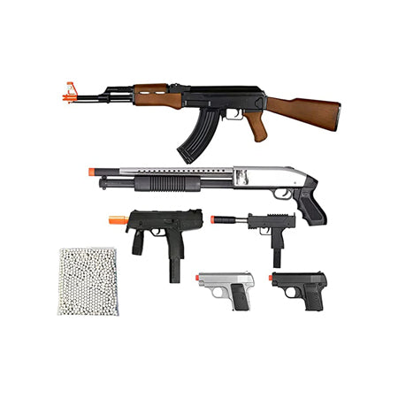 All in One with Powerful Spring AK Rifle, SMG, Shotgun