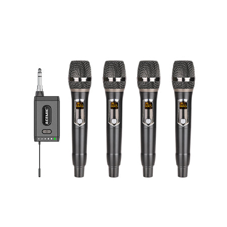 Q4 Four Channels Wireless Microphone