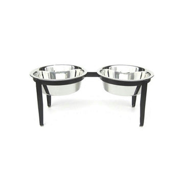 Visions Double Elevated Dog Bowl - Large