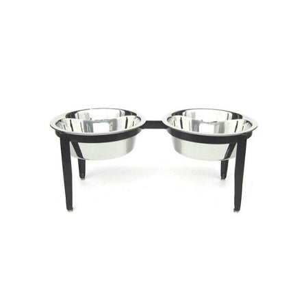 Visions Double Elevated Dog Bowl - Small