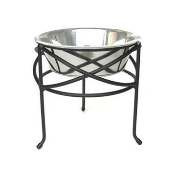 Mesh Elevated Dog Bowl - Large