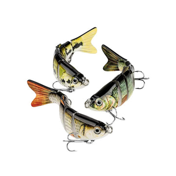 Fishing Lures Highly Realistic Bass Lures Multi Jointed Swimbait Lifelike Hard