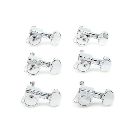 Grover 305 Series Midsize Rotomatics Machinehead Tuners 6-in-Line (Chrome)