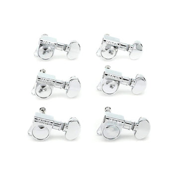 Grover 305 Series Midsize Rotomatics Machinehead Tuners 6-in-Line (Chrome)