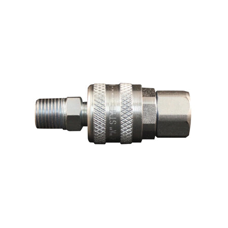 1/4" NPT A-Style Coupler and Plug
