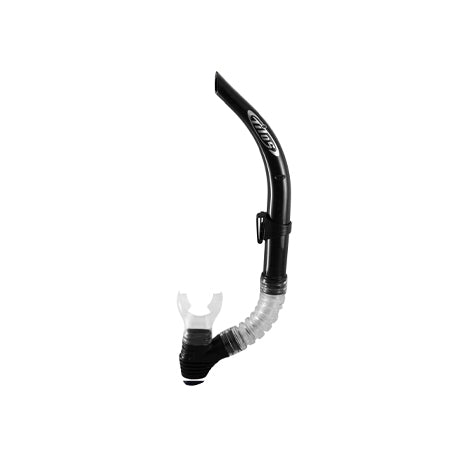 U-Pro II Snorkel - Classic Open Top Design with Flex Silicone Mouthpiece for Diving and Snorkeling