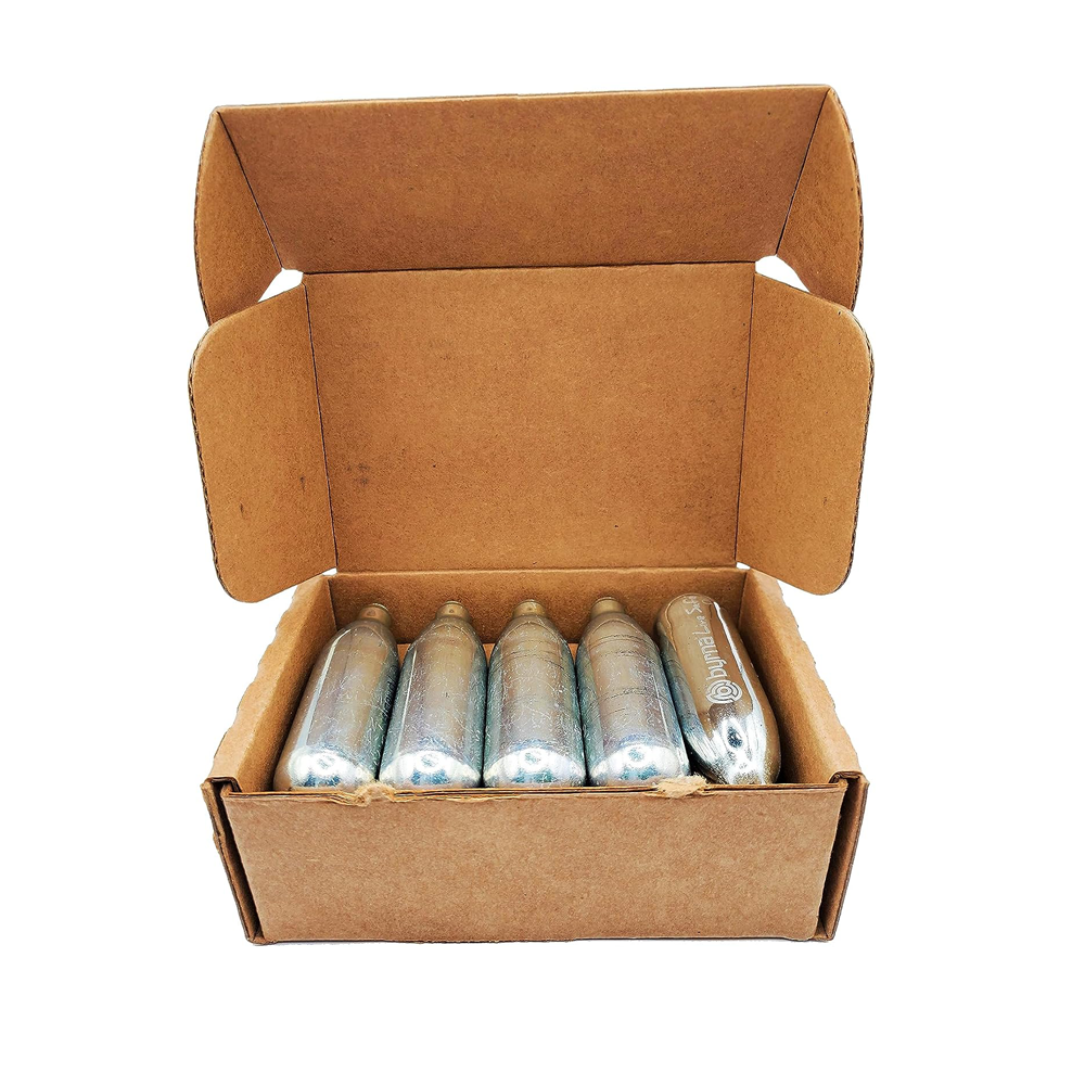 Byrna 8 Gram CO2 + Oiler Cartridges | 10 Count Pack | for Byrna SD/HD/EP - (9 CO2 + 1 Oiler Cylinders)