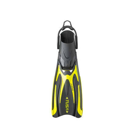 TUSA Vesna Fin with Bungee Strap - Yellow