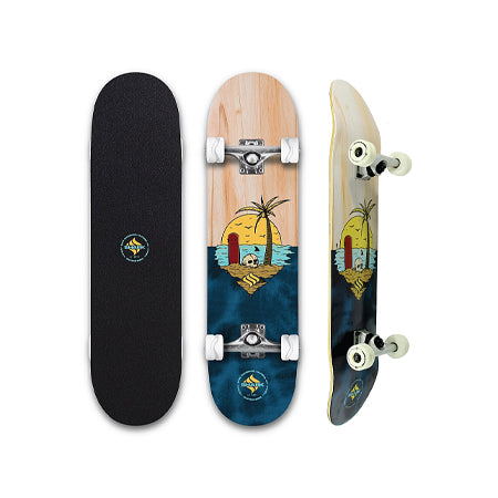 Skull Island Street Skateboard