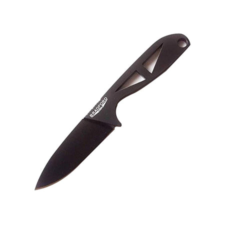 G-Necker Fixed Blade Knife w/Elmax Steel & Kydex Sheath (Black DLC)