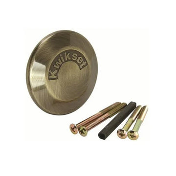 Conversion Kit For Single-Sided Deadbolts, Antique Brass