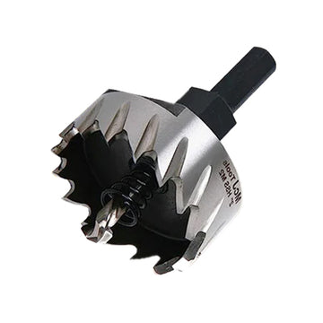 McJ Tools 2 Inch HSS M2 Drill Bit Hole Saw for Metal, Steel, Iron, Alloy, Ideal for Electricians