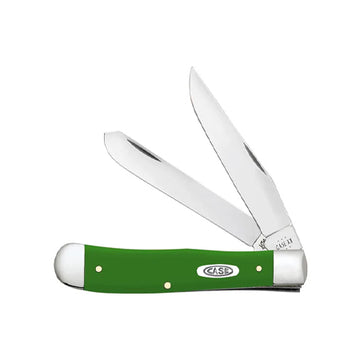 xx Knives Trapper Green Synthetic 53390 Stainless Pocket Knife