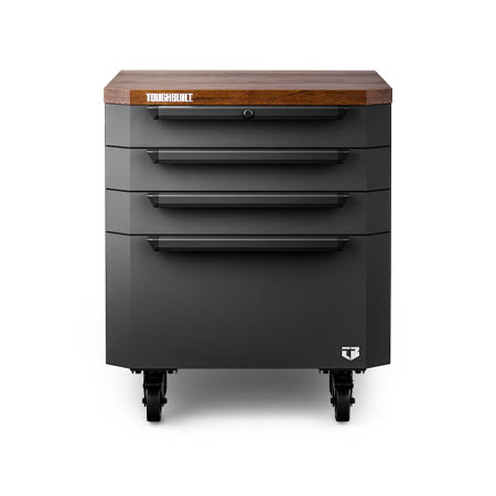 28″ Rolling 4-Drawer Cabinet - Direct Import ONLY