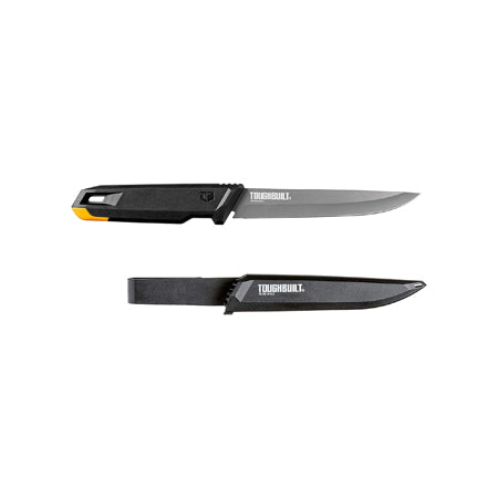 Insulation Knife - Heavy-duty Sheath with Belt Clip - 6” Titanium Coated Stainless Steel Blade - (TB-H4S-40-IK-2)