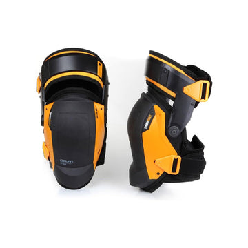 Gelfit Thigh Support Stabilization unisex Knee Pads - Heavy Duty, Comfortable and Adjustable - (TB-KP-G3), black