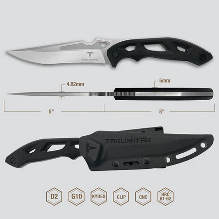 TAKUMITAK Fixed Blade Knife
