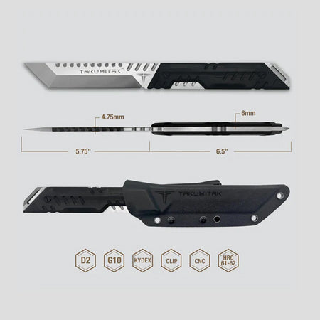 TAKUMITAK Fixed Blade Knife - Thumbnail 3
