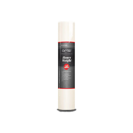 Heavy Weight 2.5 oz. Cut-Away Stabilizer White 15" x 10 Yard Roll