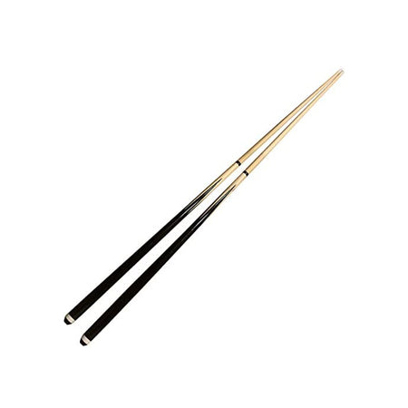 2-Piece Pool Cue Stick with 13mm Tip 58" Hardwood Canadian Maple Professional