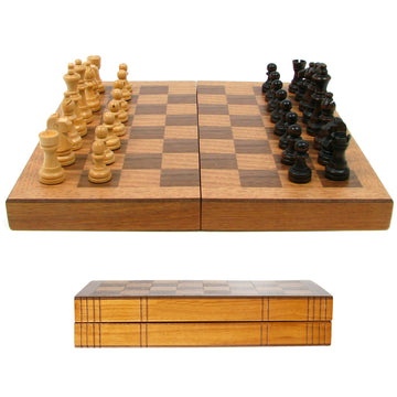 Wooden Book Style Chess Board