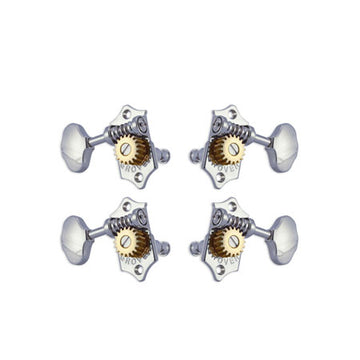 Sta-tite™ U99 series geared ukulele pegs chrome set of 2 + 2