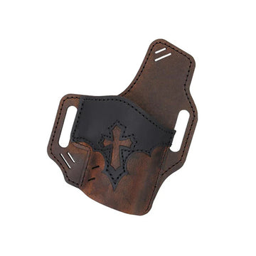 Guardian Holster - Arc Angel Design - Outside The Waistband - Brown - Size 2