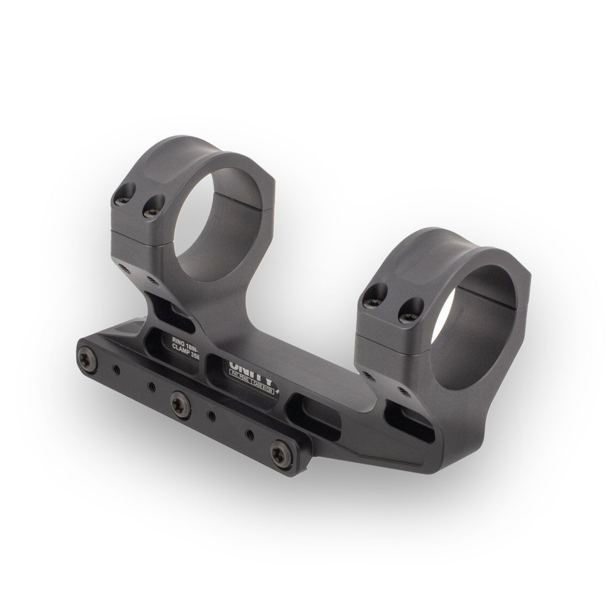 Scope Center Line Unity Tactical FAST LPVO Scope Mount 34mm 2.05? Centerline Black