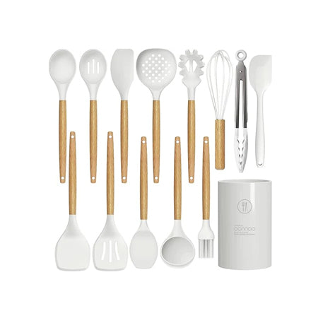 Silicone Cooking Utensils Set - Thumbnail 2