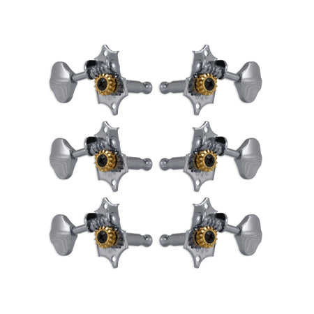 Sta-Tite™ Vertical Chrome Set 6 3 + 3