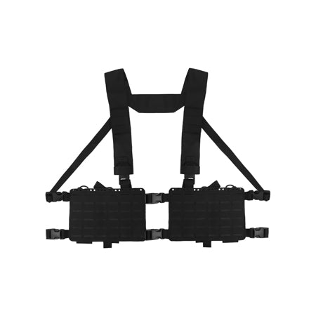 Tactical Chest Pack,Placard Split Front Chest Rig MOLLE System Magazine Pouch