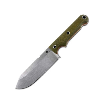 White River Knife & Tool Backpacker Pro Hunting Knife with Orange G10 Handle (WRM1-Pro-tor), WRM1-Tor-1
