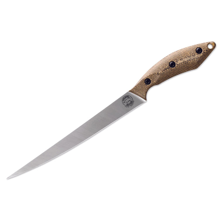 White River 8" Pro Fillet Knife - Maple & Black Richlite