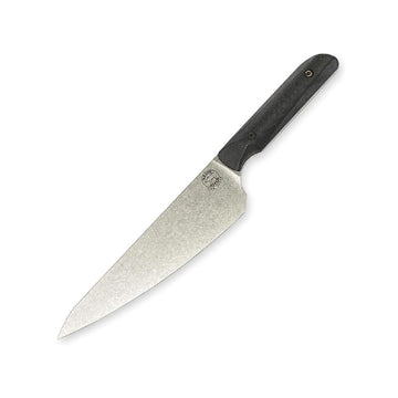 Liong Mah Chef Fixed Blade Knife 7” Drop Point CPM S35vn...