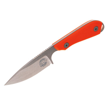White River M1 Backpacker Pro - Orange Textured G-10 - MagnaCut Blade