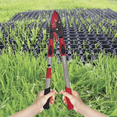 Geared Bypass Lopper with Replaceable Blades and Telescopic Handles - Thumbnail 4