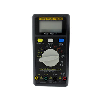 No Battery needed: Wind up Multimeter