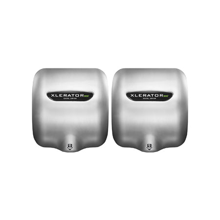 XLERATOReco XL-SB-ECO 1.1N High Speed Commercial Hand Dryer, Brushed Stainless Cover, Automatic Sensor, Surface Mount