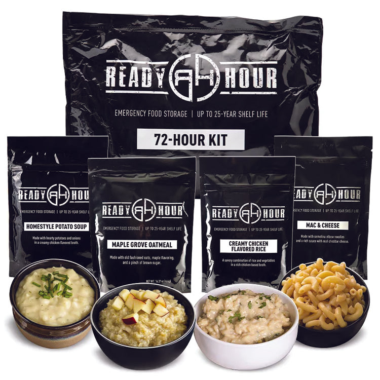 Patriot Pantry 72-Hour Emergency Food Kit - 20 Servings, 2,000+ Calories/Day