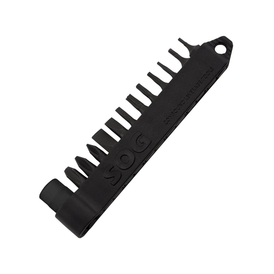 SOG Hex Bit Accessory Kit, Black, Model:HXB-01