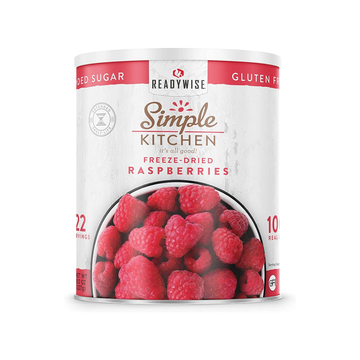 Simple Kitchen Freeze Dried Raspberries, 22 Servings, RWSKCN03-003