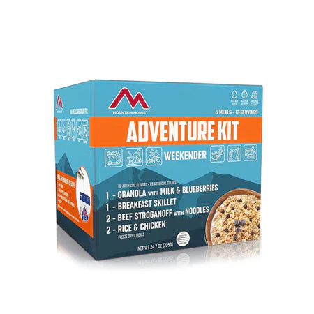 Freeze Dried Camping & Backpacking Food | 12 Servings