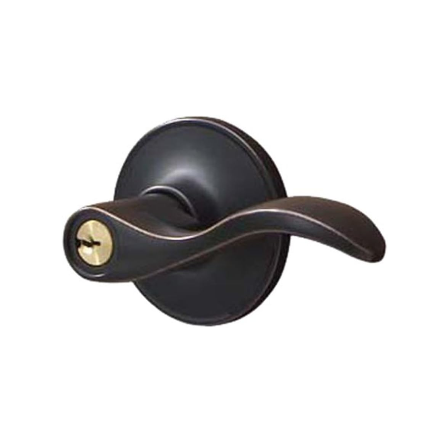 Dexter by Schlage J54SEV716 Seville Keyed Entry Lever, Aged Bronze