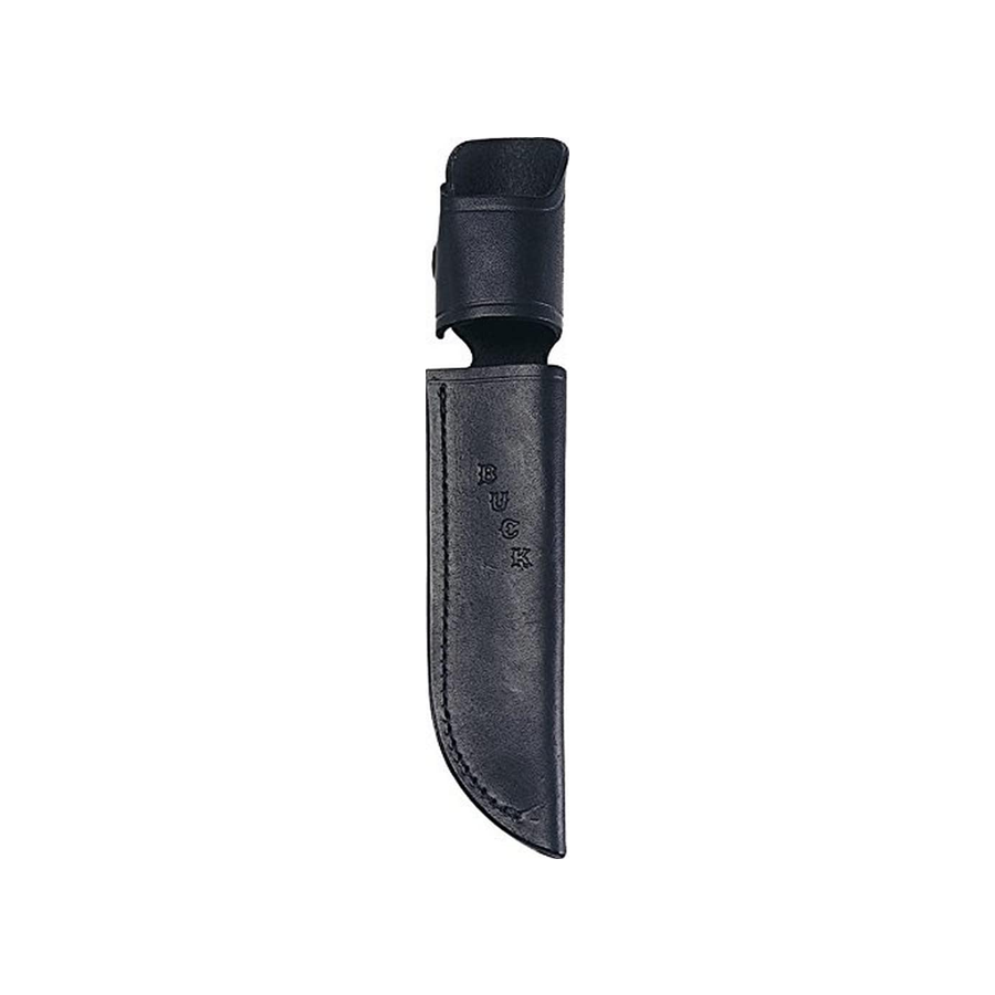 Buck Knives BU119S-BRK Black leather sheath