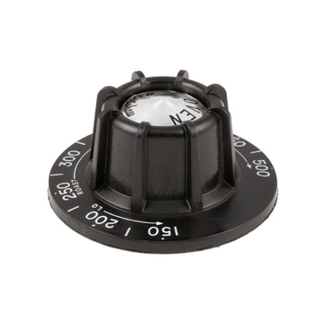 Southbend Range Knob W/Chrome Insert, Thermostat