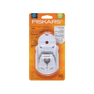 Fiskars 45mm No-touch Blade Change Replacement Tool Kit, 5 Pack (195120-1001)