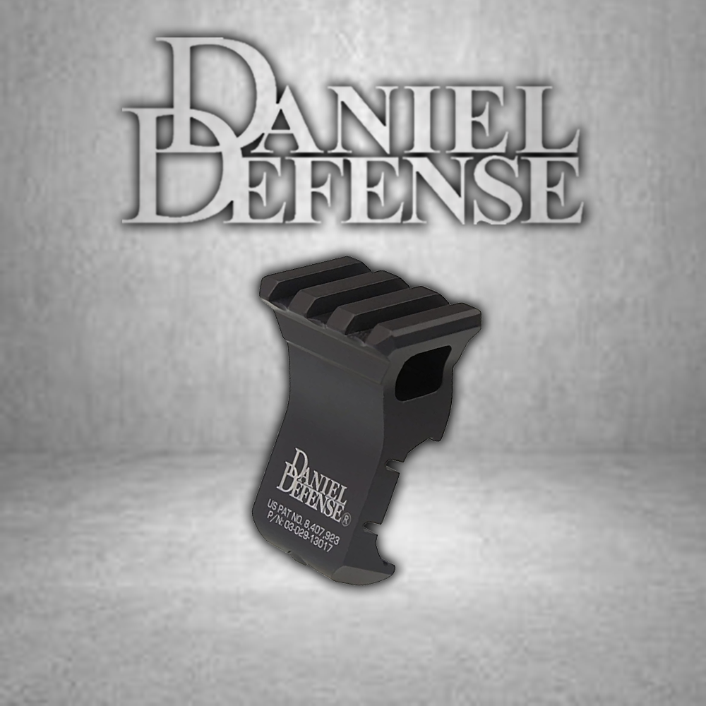 Daniel Defense 1 O'Clock Offset Picatinny Rail, Black - 03-029-13017