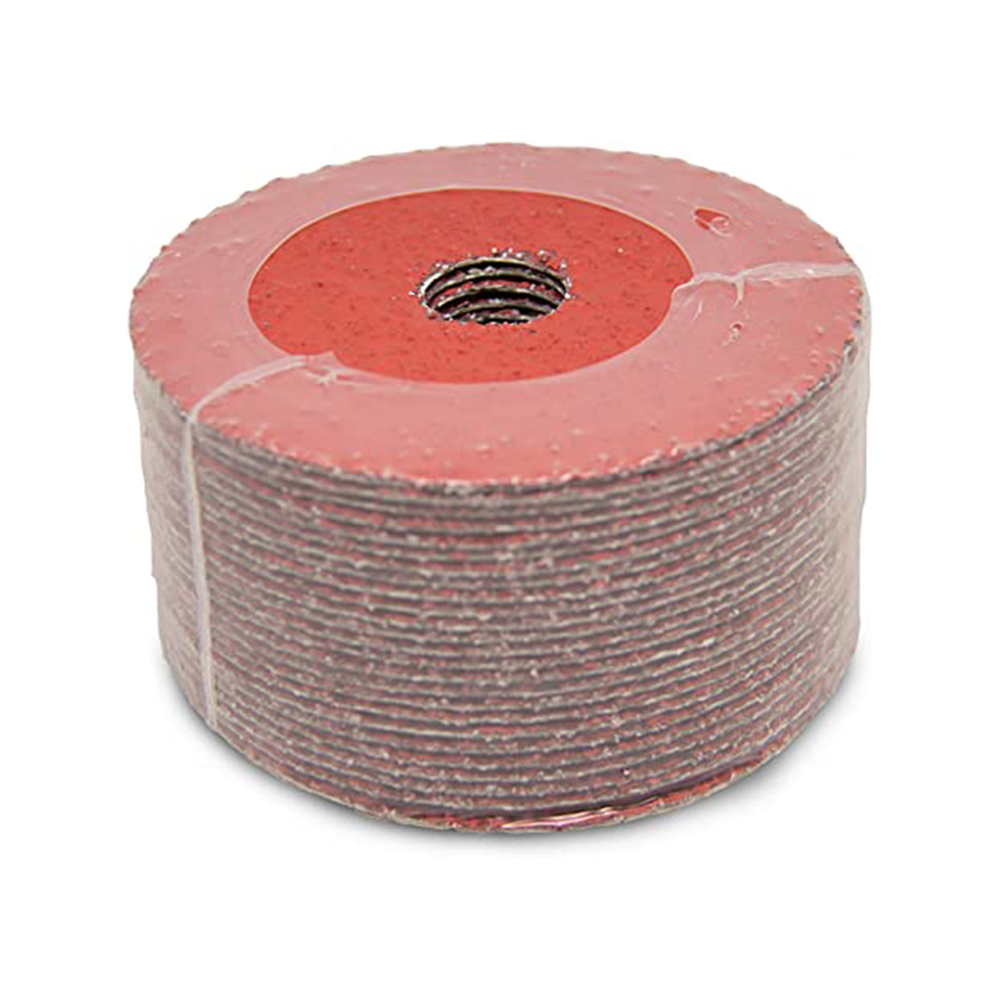 Benchmark Abrasives 4-1/2" Premium Ceramic Resin Fiber Discs with Double Resin Bond Technology