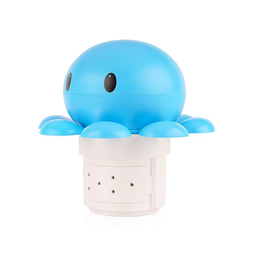 Chlorine Floater Collapsible Pool Chlorine Dispenser Fit for 1 and 3 Inch Tâblets Large Floating Chlorinator for Large and Small Pools, Hot Tub, Spa