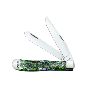 Pocket Knife Abalone Trapper - Length Closed: 4 1/8